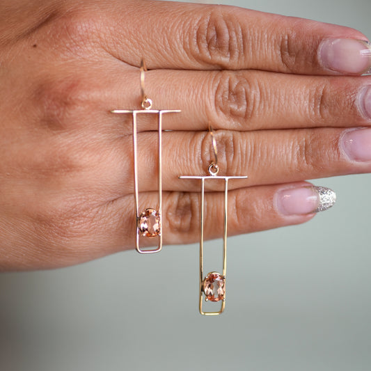 Modern Mix Imperial Topaz Earrings